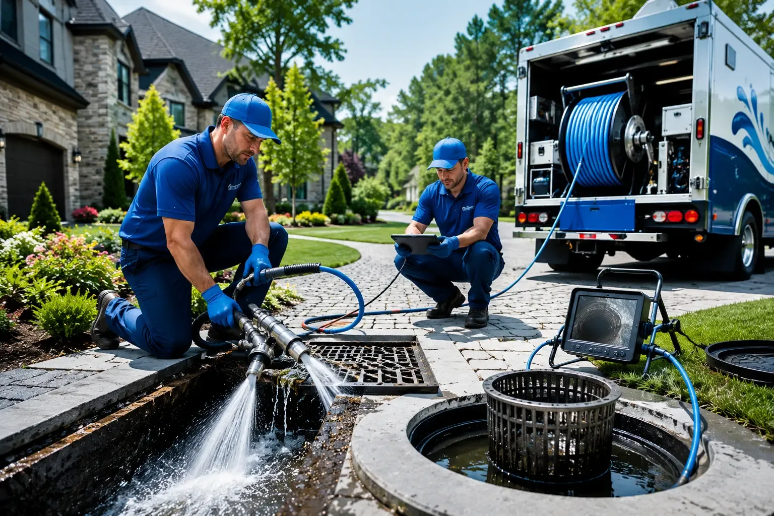 Local outdoor drain cleaning professionals in Pittsfield, PA