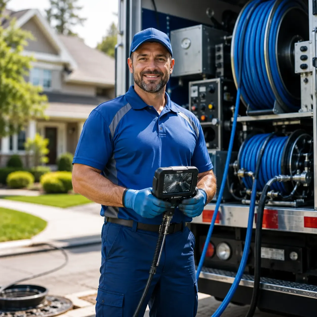 Local outdoor drain cleaning specialists in Pittsfield, PA